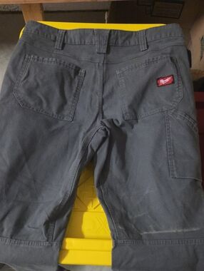 Milwaukee Men's Straight Work Jeans - Charcoal Gray